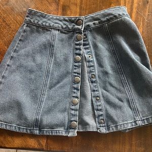 Perfect condition vintage Brandy Melville jean mini skirt